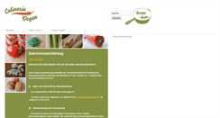 Desktop Screenshot of culinaria-vegan.de